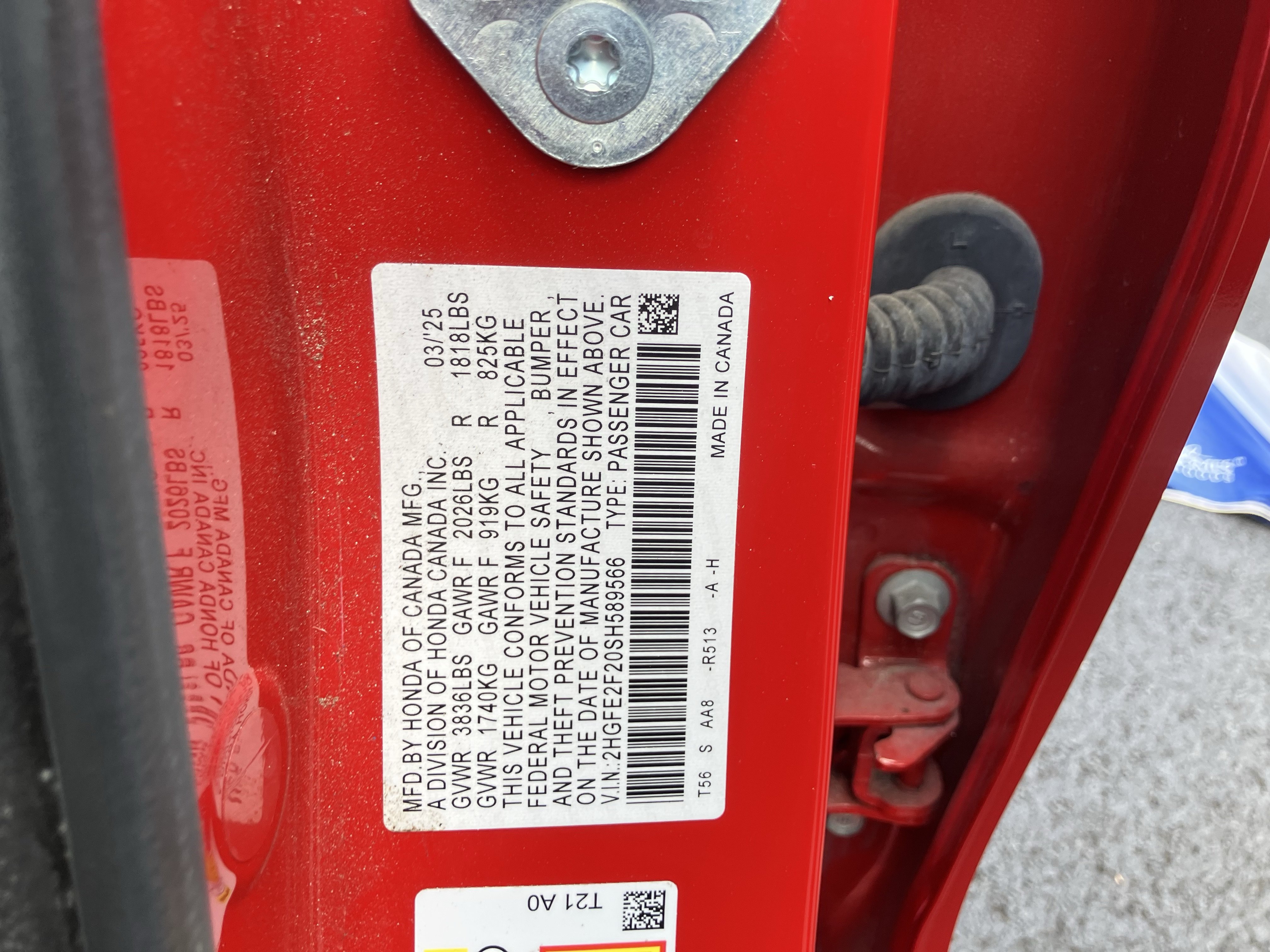 Used 2025 Honda Civic LX image 36