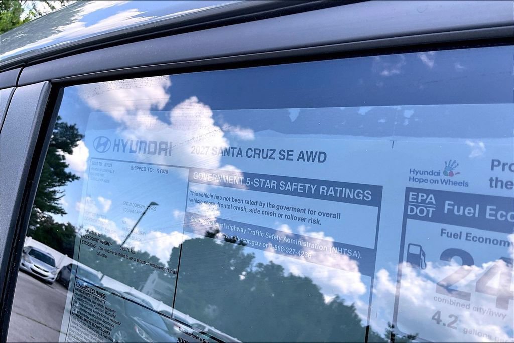 New 2027 Hyundai Santa Cruz SE AWD/4WD image 14