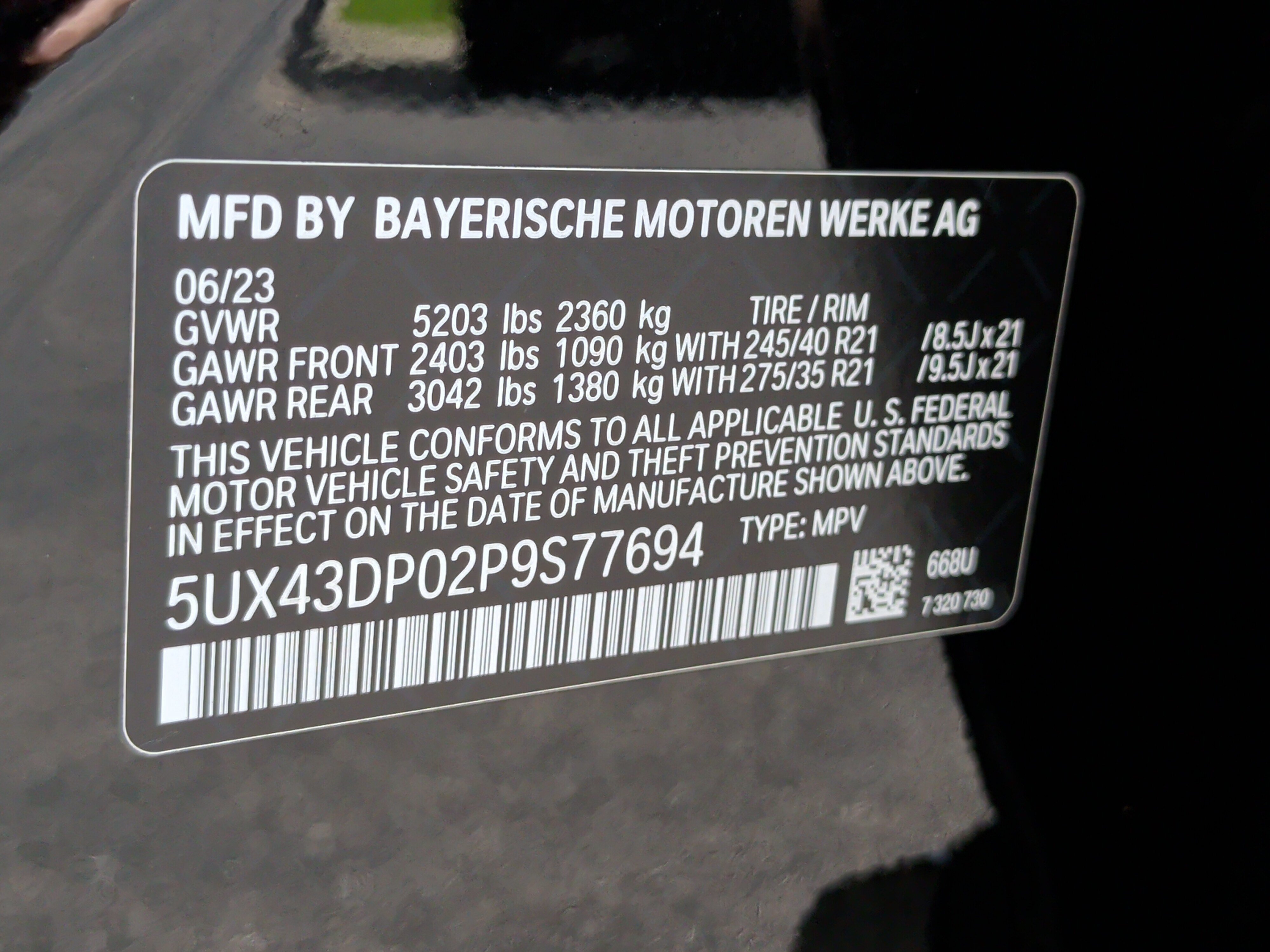 Certified 2023 BMW X3 sDrive30i w/ Premium Package RWD image 40