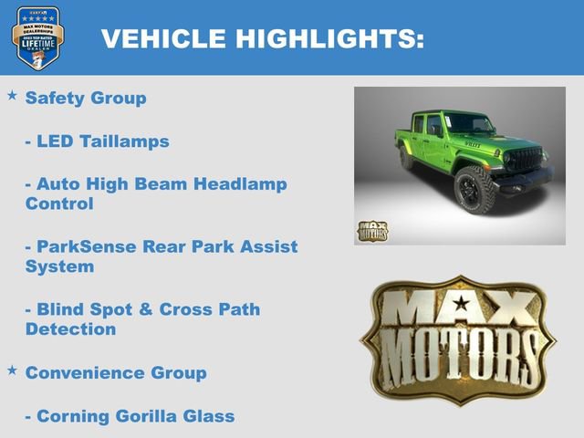 New 2025 Jeep Gladiator Sport AWD/4WD image 34