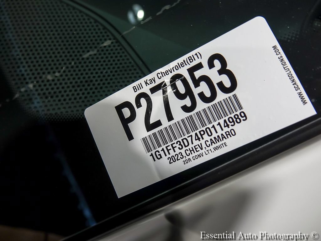 Certified 2023 Chevrolet Camaro LT w/ RS Package RWD image 25