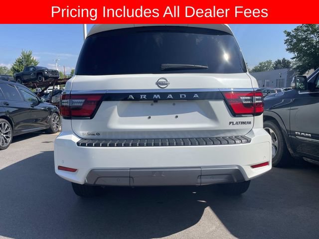 Used 2024 Nissan Armada Platinum w/ Captain's Chairs Package AWD/4WD image 6