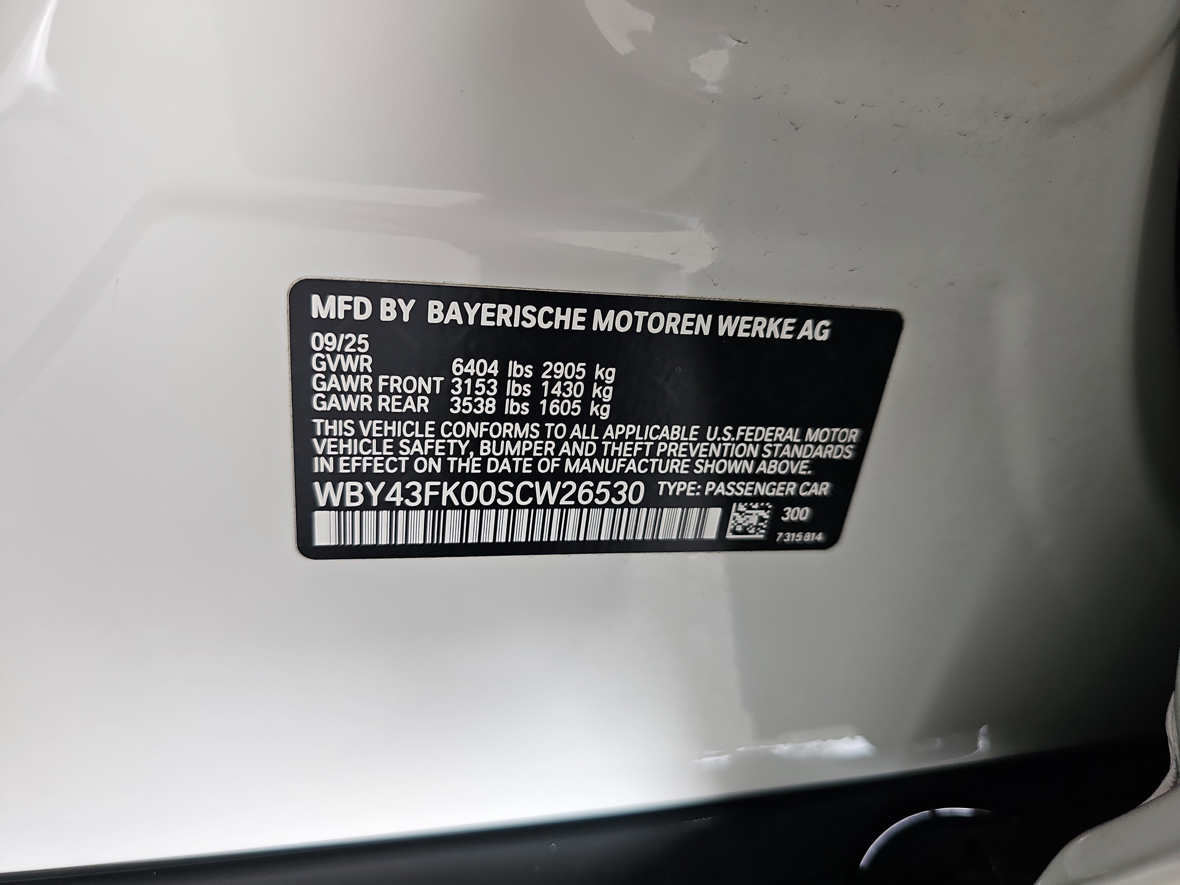 Certified 2025 BMW i5 M60 AWD/4WD image 39