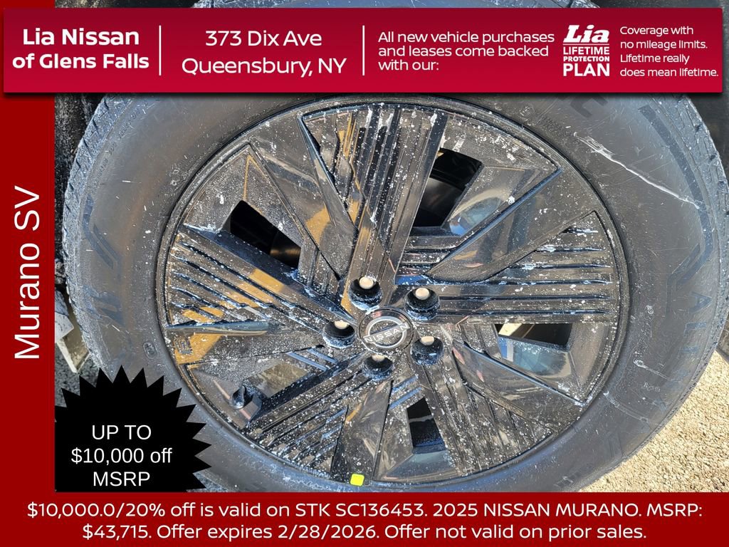 New 2025 Nissan Murano SV image 9