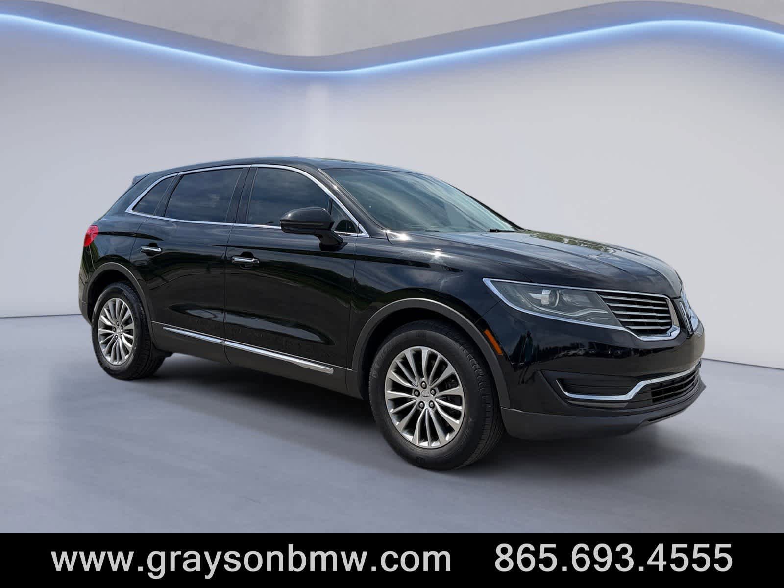 Used 2018 Lincoln MKX Select w/ Select Plus Package