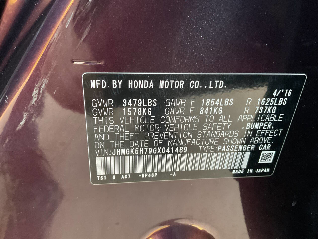 Used 2016 Honda Fit EX image 18