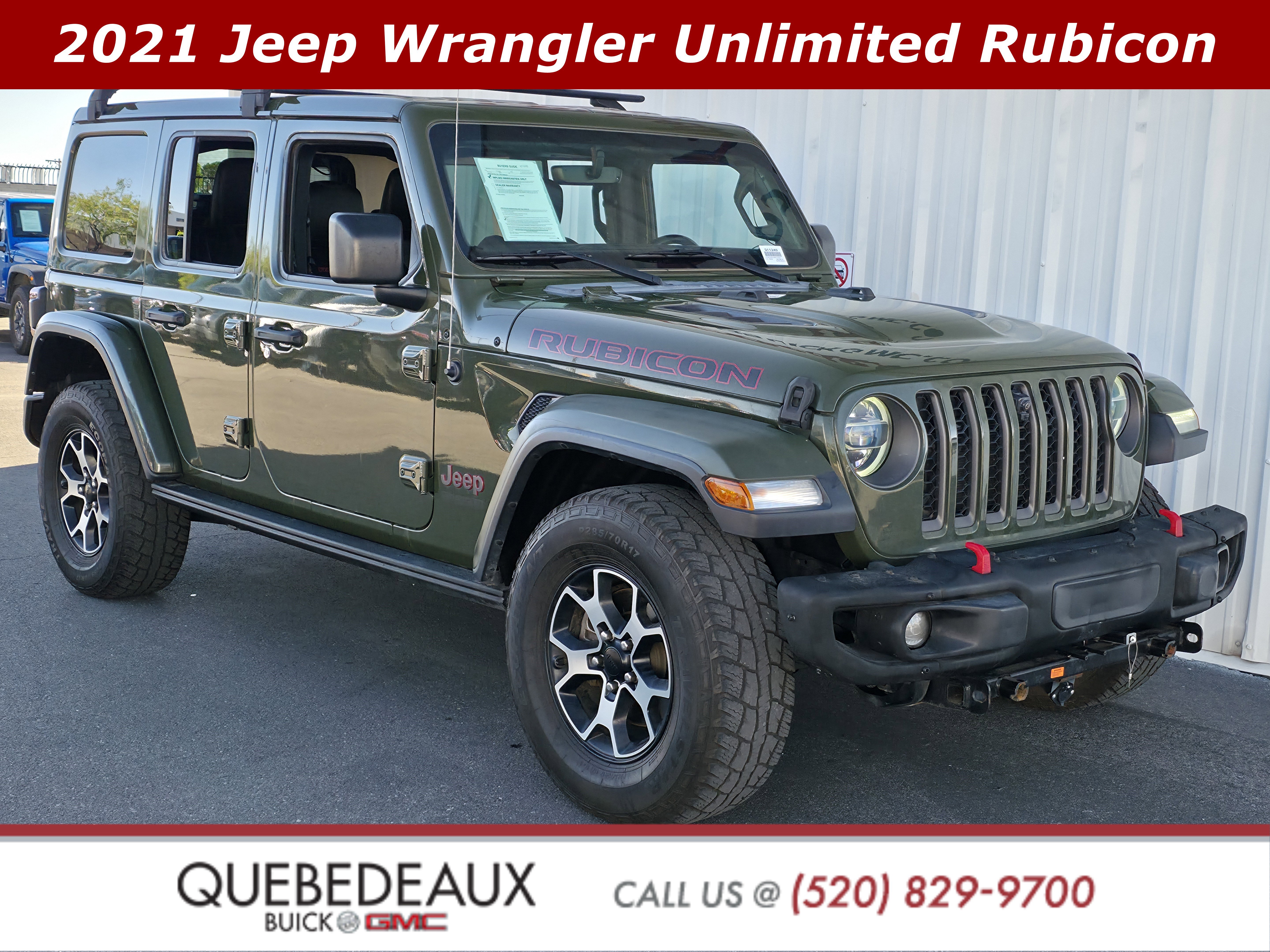 Used 2021 Jeep Wrangler Unlimited Rubicon