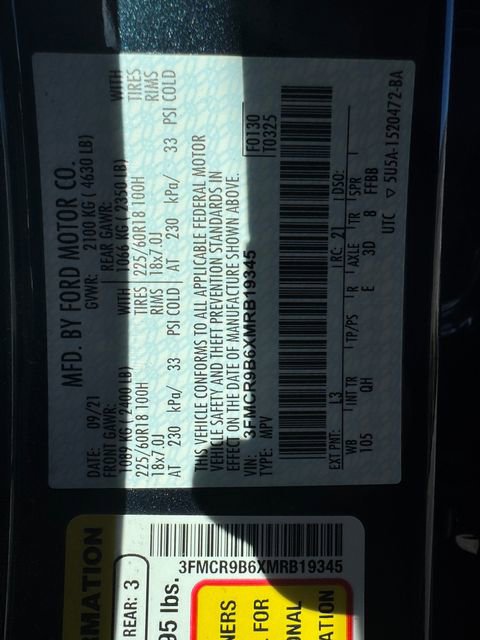 Used 2021 Ford Bronco Sport Big Bend w/ Big Bend Package (96B) image 28