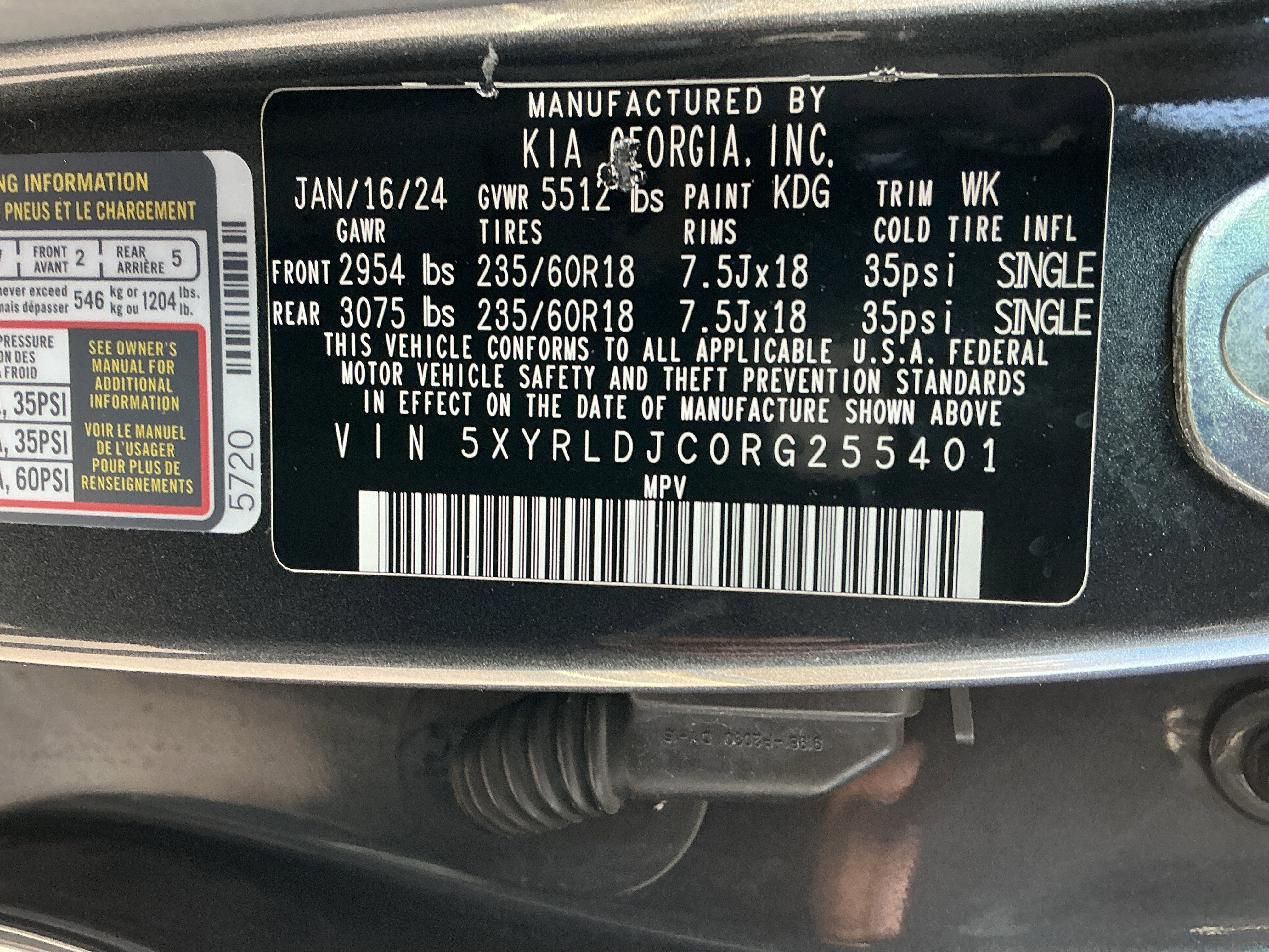 Used 2024 Kia Sorento S image 25