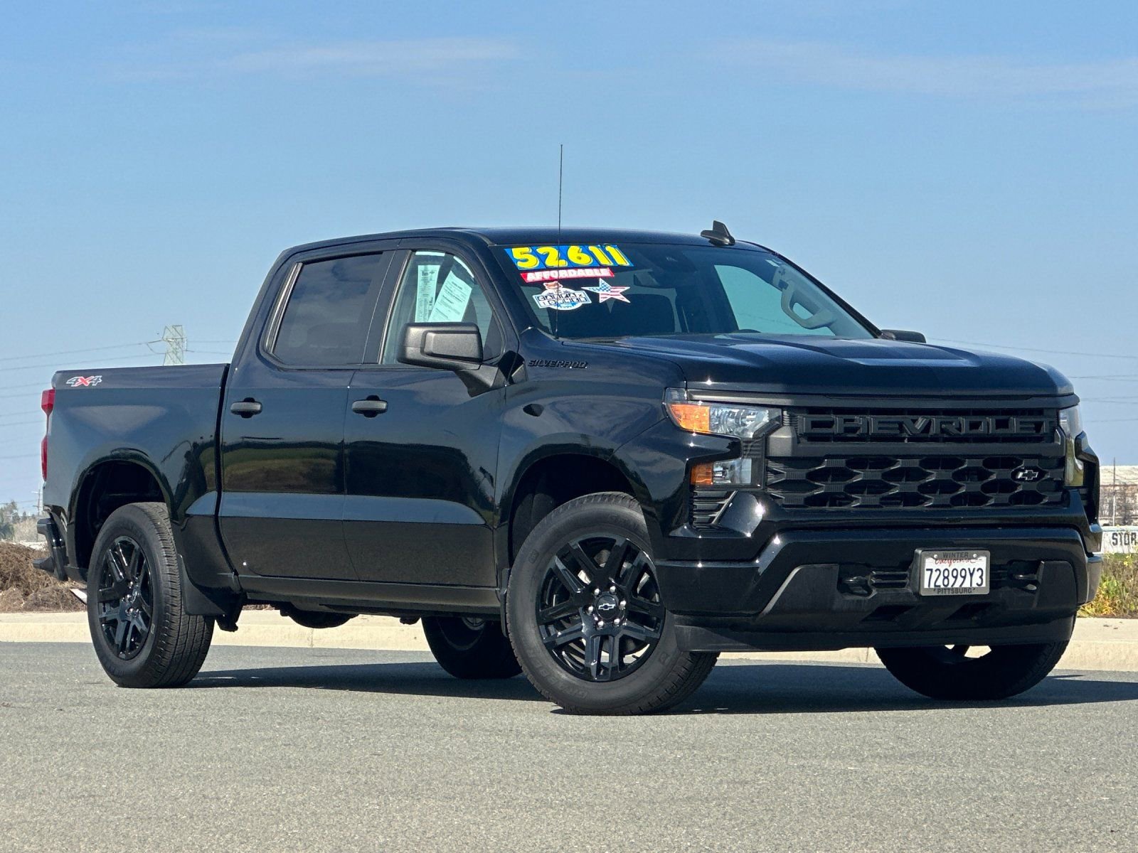 Used 2024 Chevrolet Silverado 1500 Custom w/ Rally Edition image 2