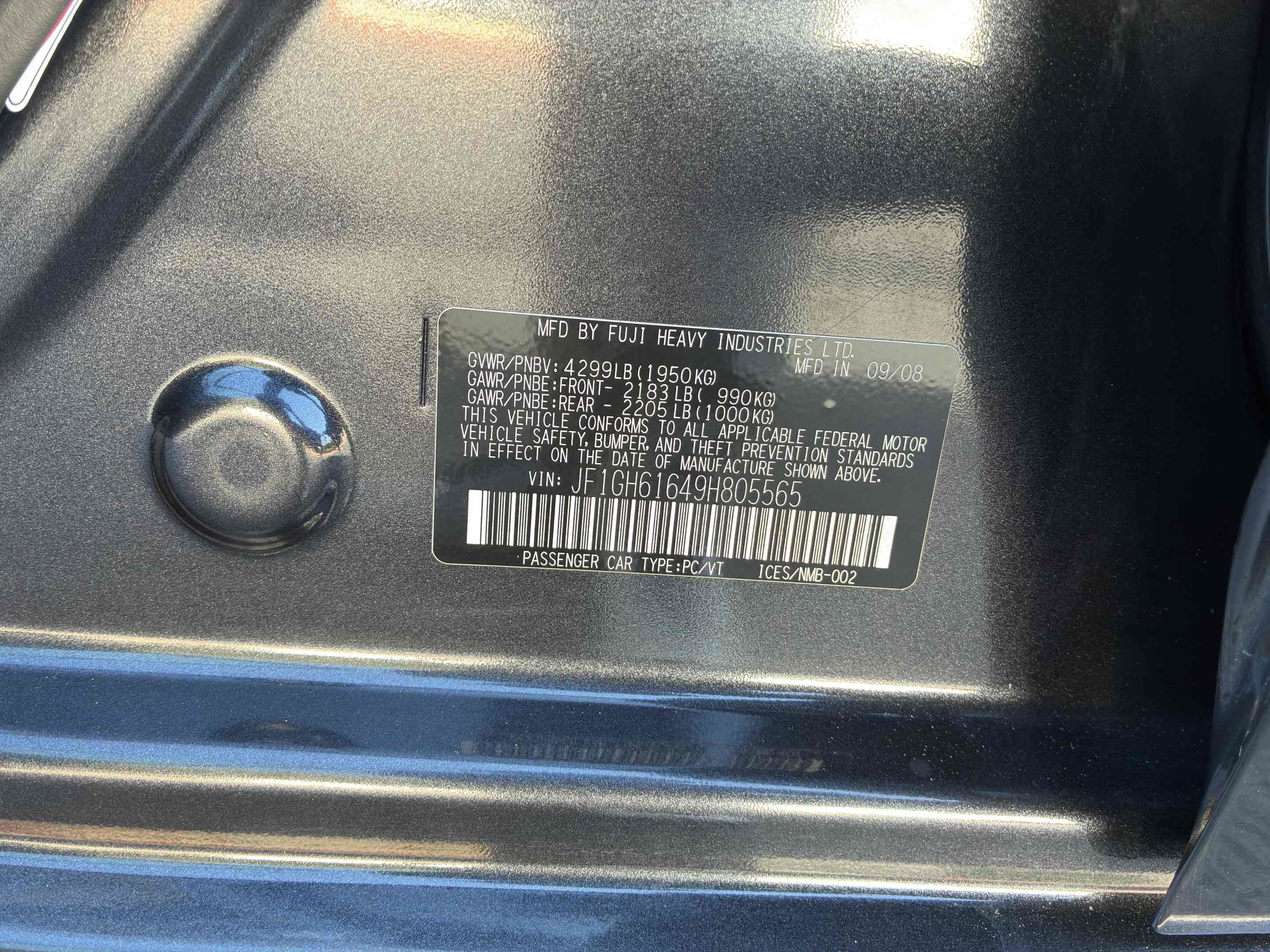 Used 2009 Subaru Impreza 2.5i AWD/4WD image 54