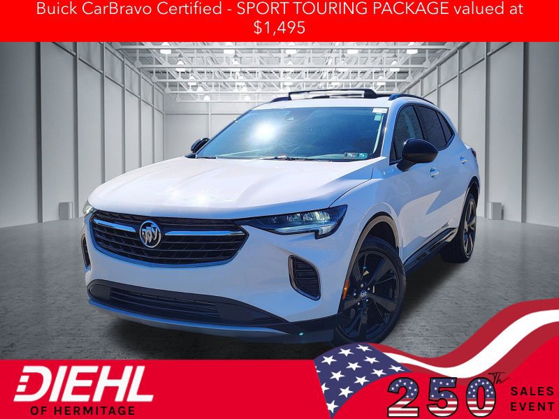 Certified 2022 Buick Envision Essence w/ Sport Touring Package AWD/4WD 360° Tour
