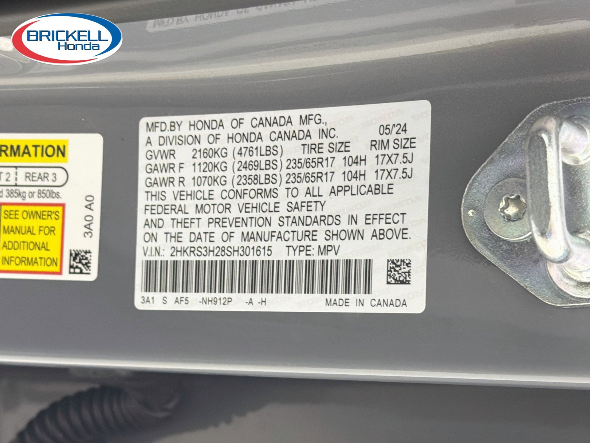 Certified 2025 Honda CR-V LX image 42