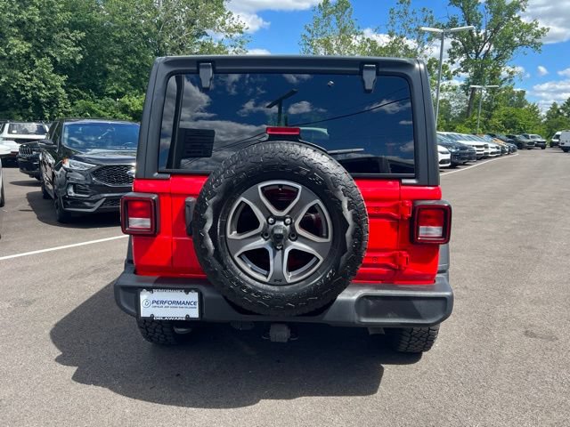 Used 2021 Jeep Wrangler Unlimited Sport AWD/4WD image 32