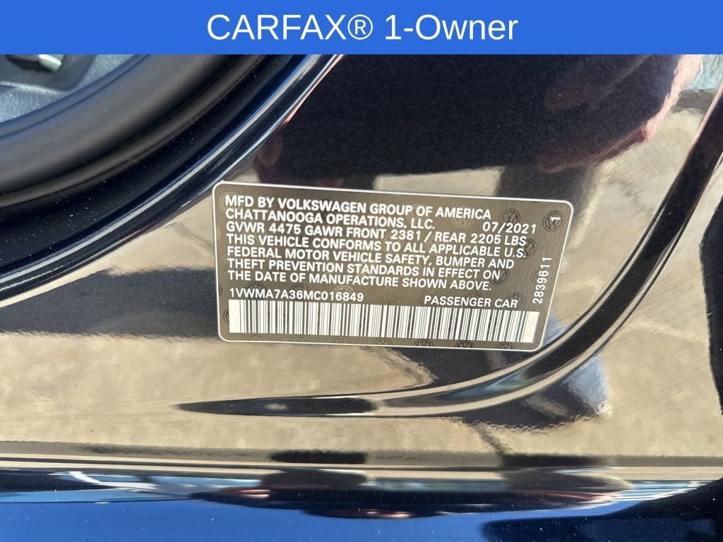 Used 2021 Volkswagen Passat 2.0T R-Line image 36