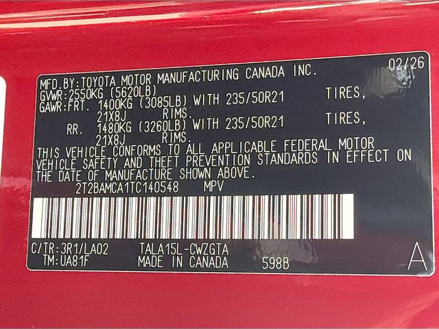 New 2026 Lexus RX 350 w/ Luxury Package image 45