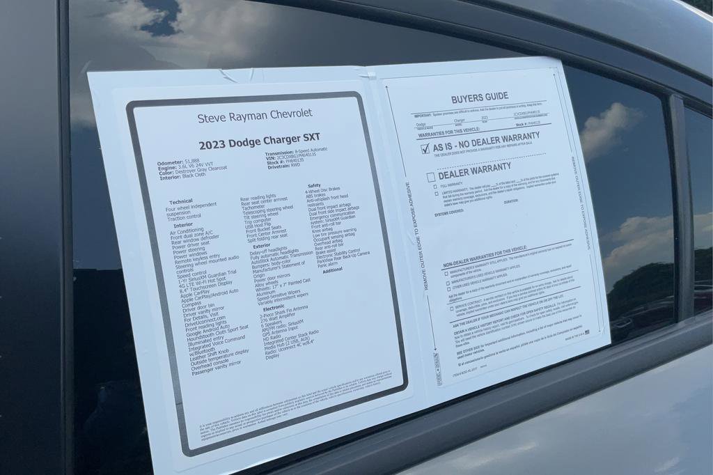 Used 2023 Dodge Charger SXT RWD image 26