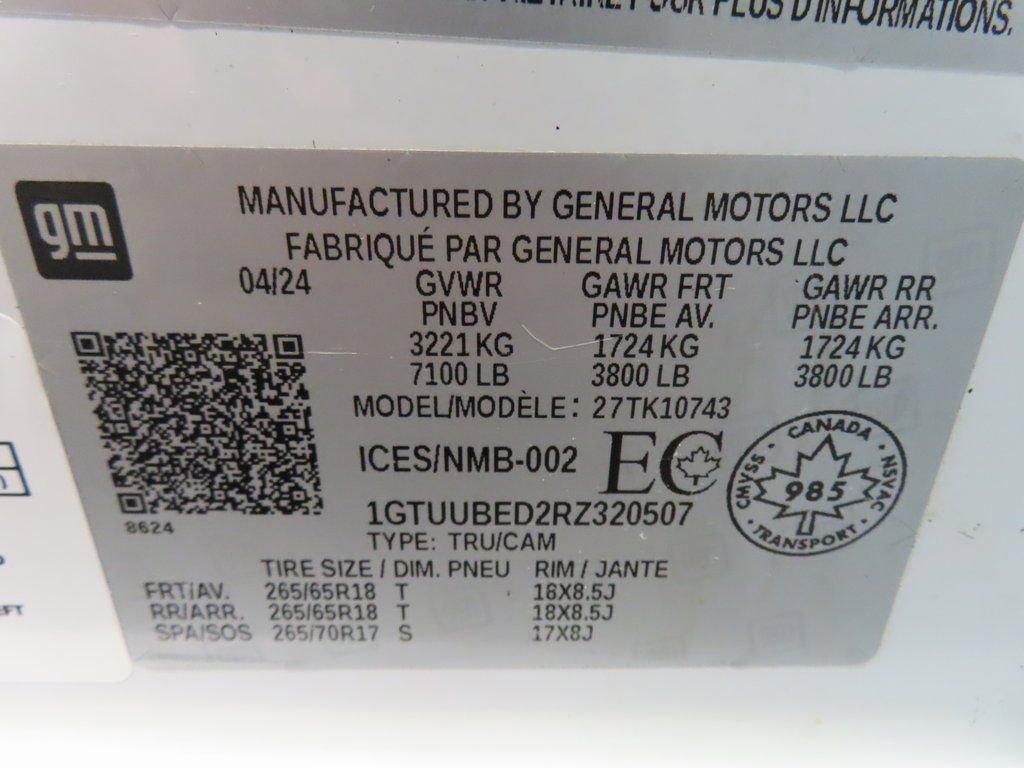 Used 2024 GMC Sierra 1500 SLE w/ X31 Off-Road Package image 63