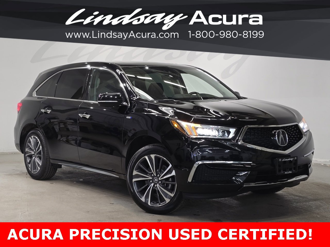Certified 2019 Acura MDX Sport Hybrid w/ Technology Pkg