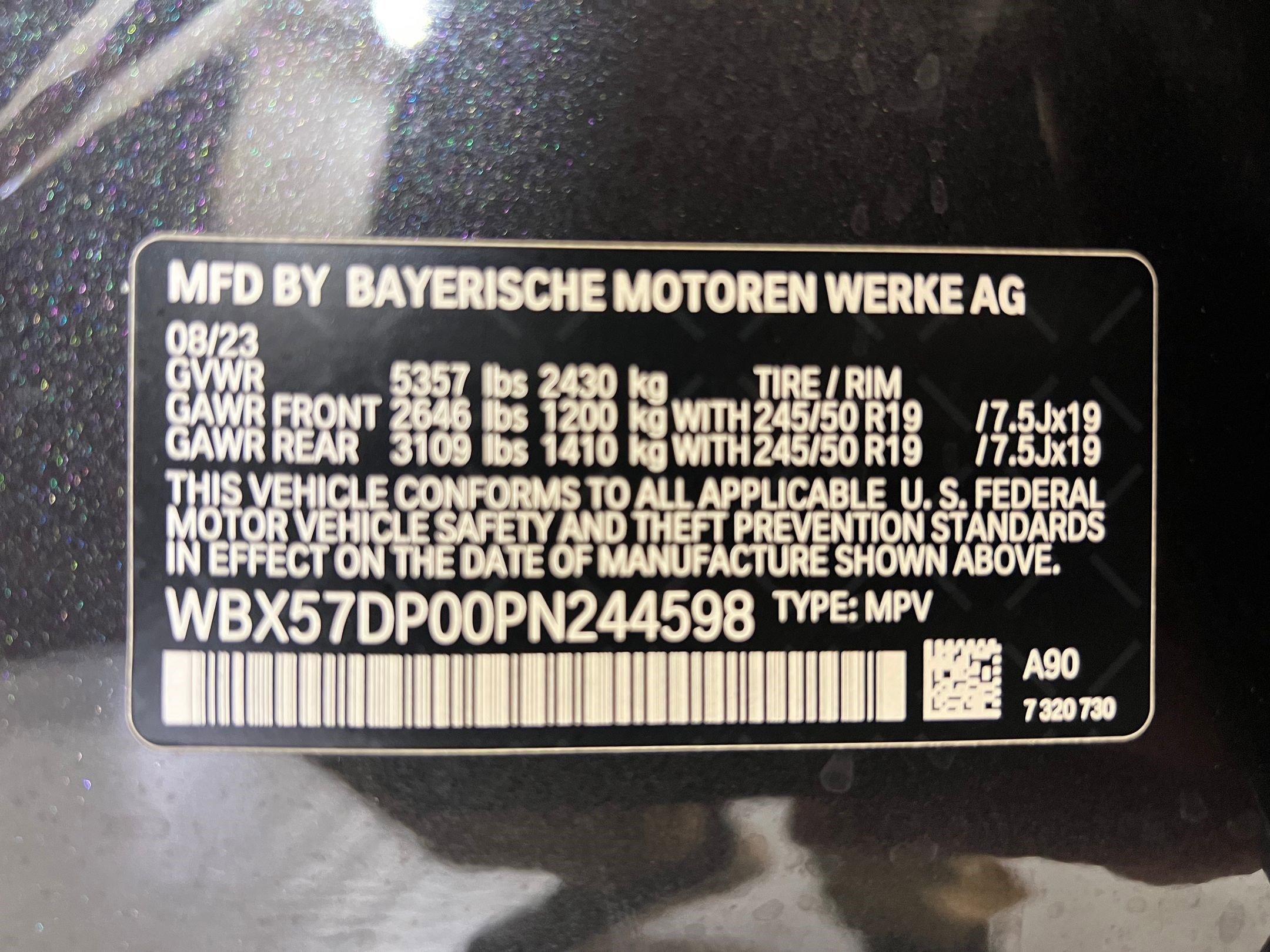 Certified 2023 BMW X3 xDrive30i w/ Convenience Package w/ZPA image 21