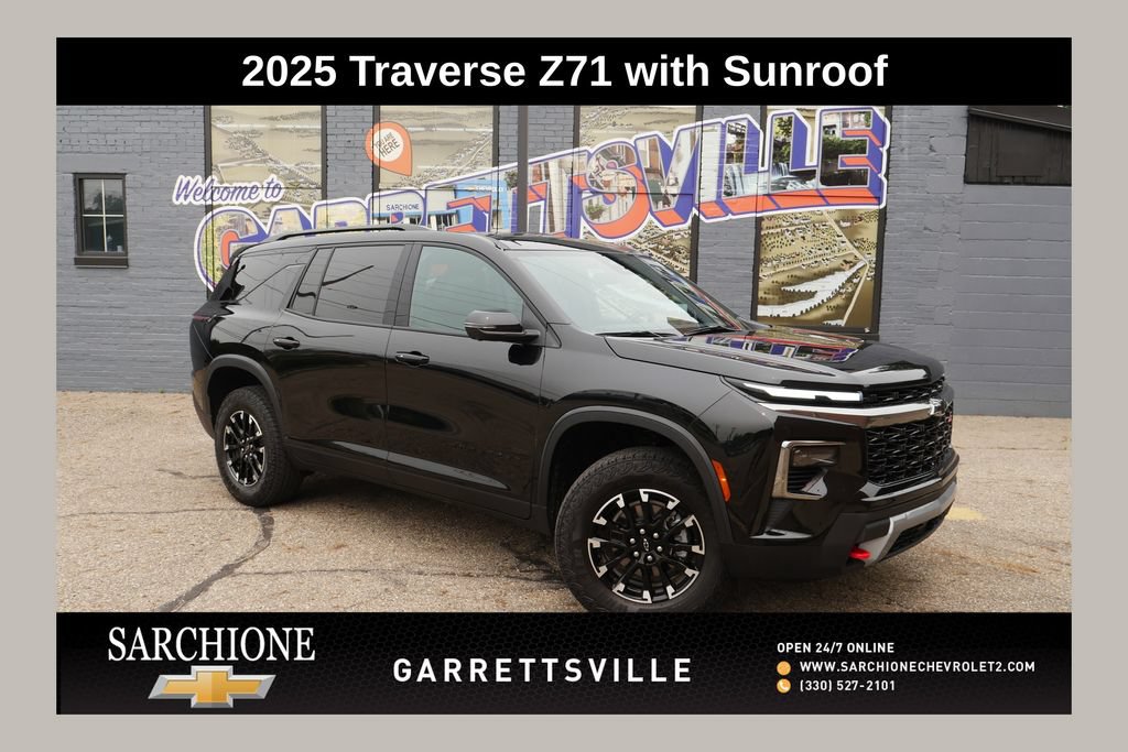 Used 2025 Chevrolet Traverse Z71 w/ Driver Confidence Package AWD/4WD video 1