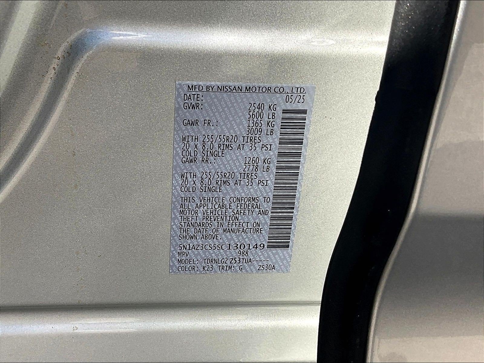Certified 2025 Nissan Murano SL w/ Cargo Package AWD/4WD image 21