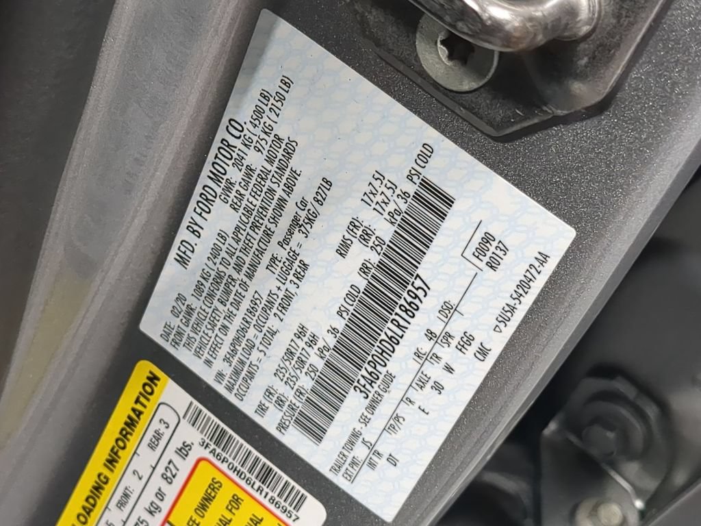 Used 2020 Ford Fusion SE FWD image 37