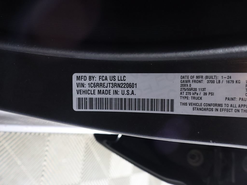 Used 2024 RAM 1500 Laramie RWD image 50
