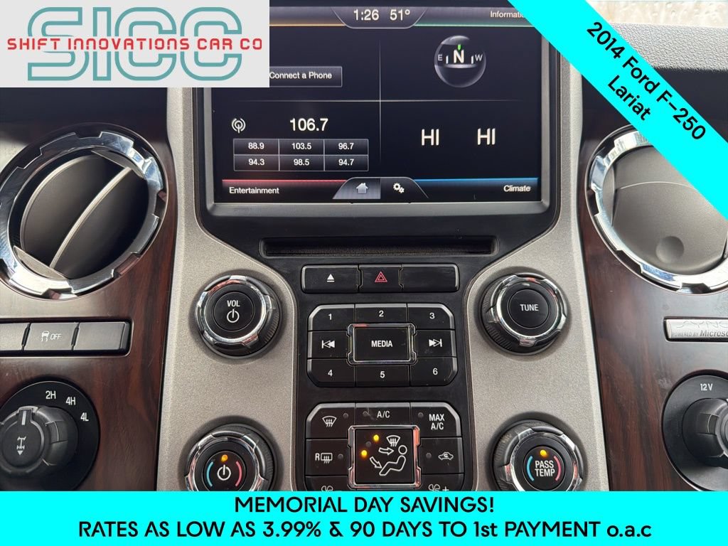 Used 2014 Ford F250 Lariat w/ Chrome Package AWD/4WD image 17