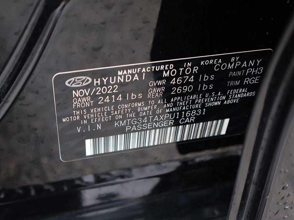 Used 2023 Genesis G70 2.0T w/ Sport Prestige Package RWD image 55