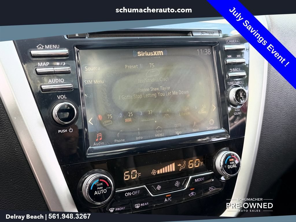 Used 2016 Nissan Murano SL w/ SL Technology Package FWD image 19