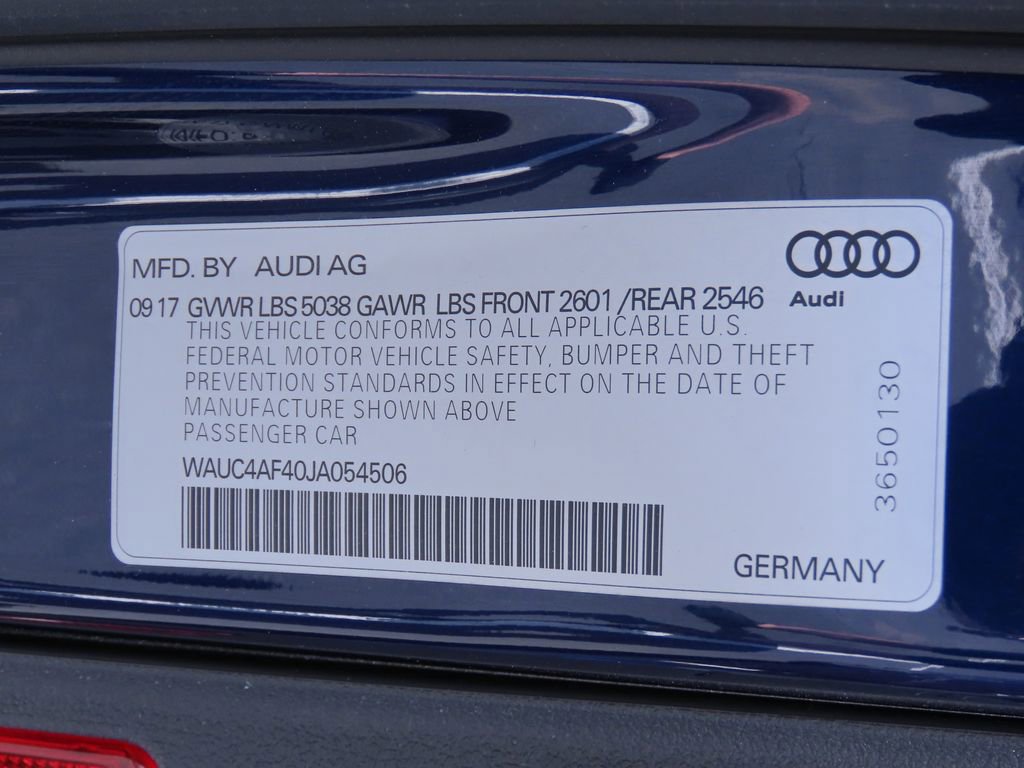 Used 2018 Audi S4 Prestige AWD/4WD image 21