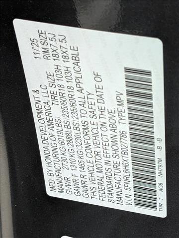 New 2026 Honda Odyssey EX-L image 16