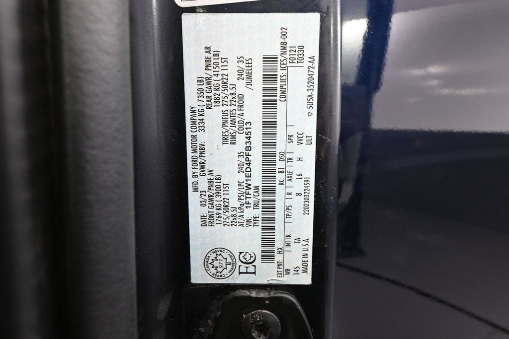 Used 2023 Ford F150 Limited AWD/4WD image 50