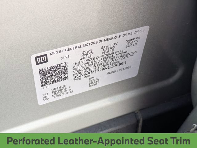 Used 2024 Chevrolet Equinox RS w/ RS Leather Package FWD image 29