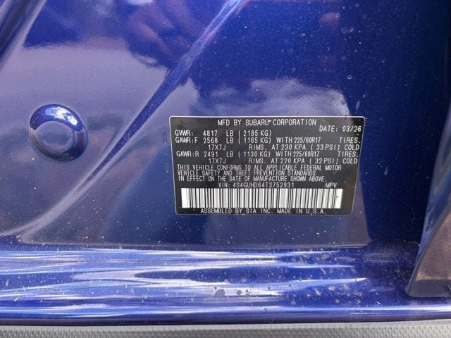New 2026 Subaru Crosstrek 2.0i Premium AWD/4WD image 19