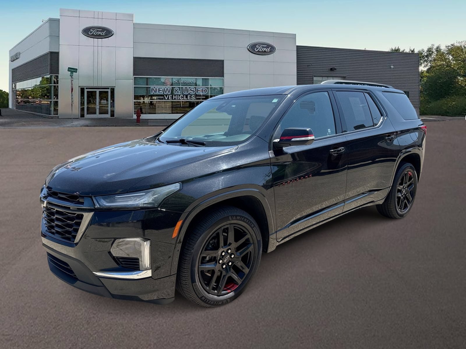 Used 2022 Chevrolet Traverse Premier w/ Redline Edition AWD/4WD image 1