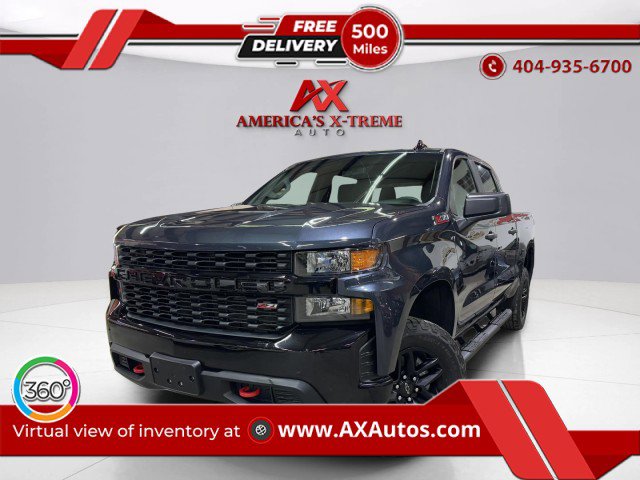 Used 2021 Chevrolet Silverado 1500 Custom Trail Boss w/ LPO, Dark Essentials Package