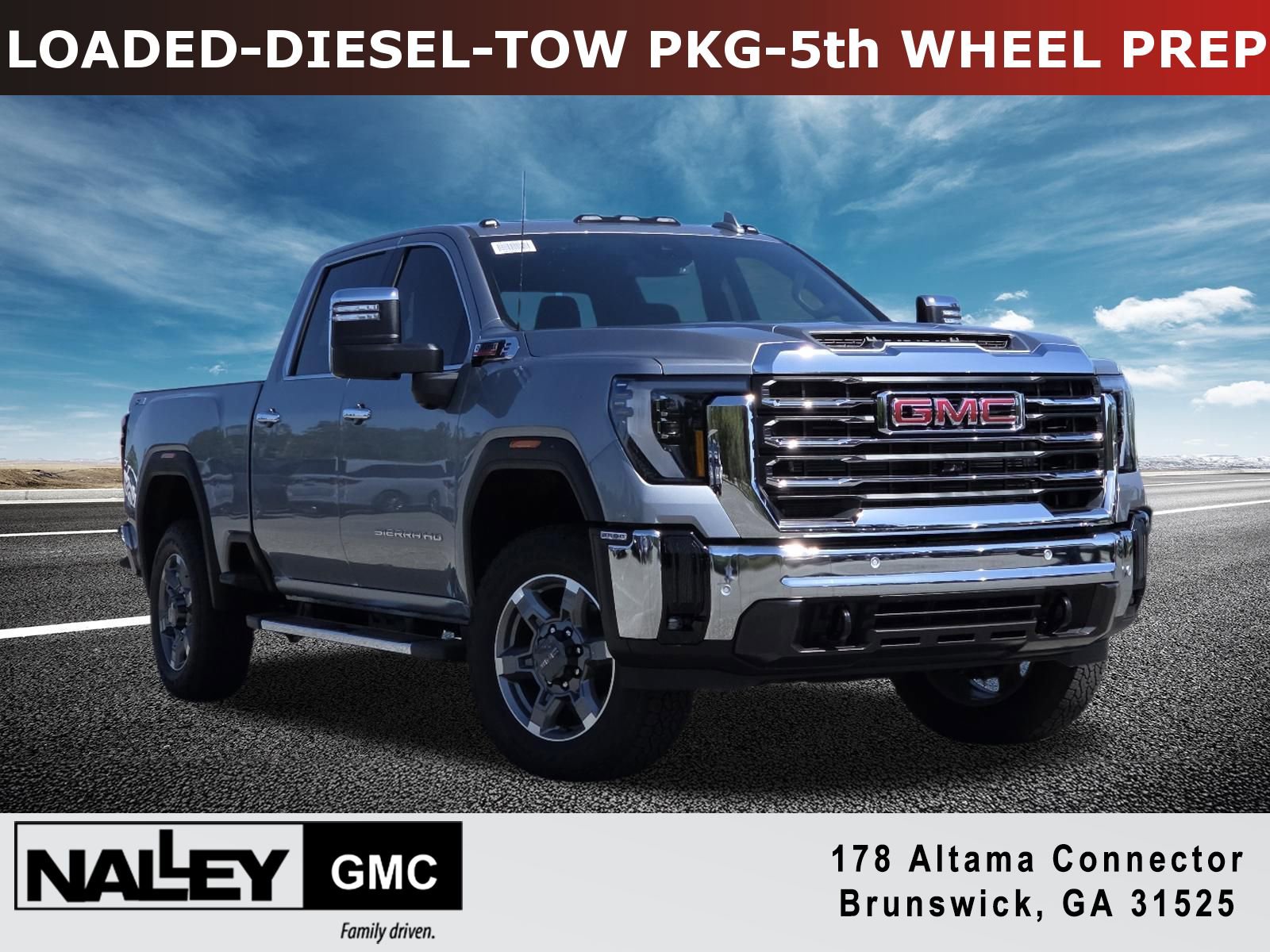 New 2026 GMC Sierra 2500 SLT w/ SLT Premium Package AWD/4WD image 1