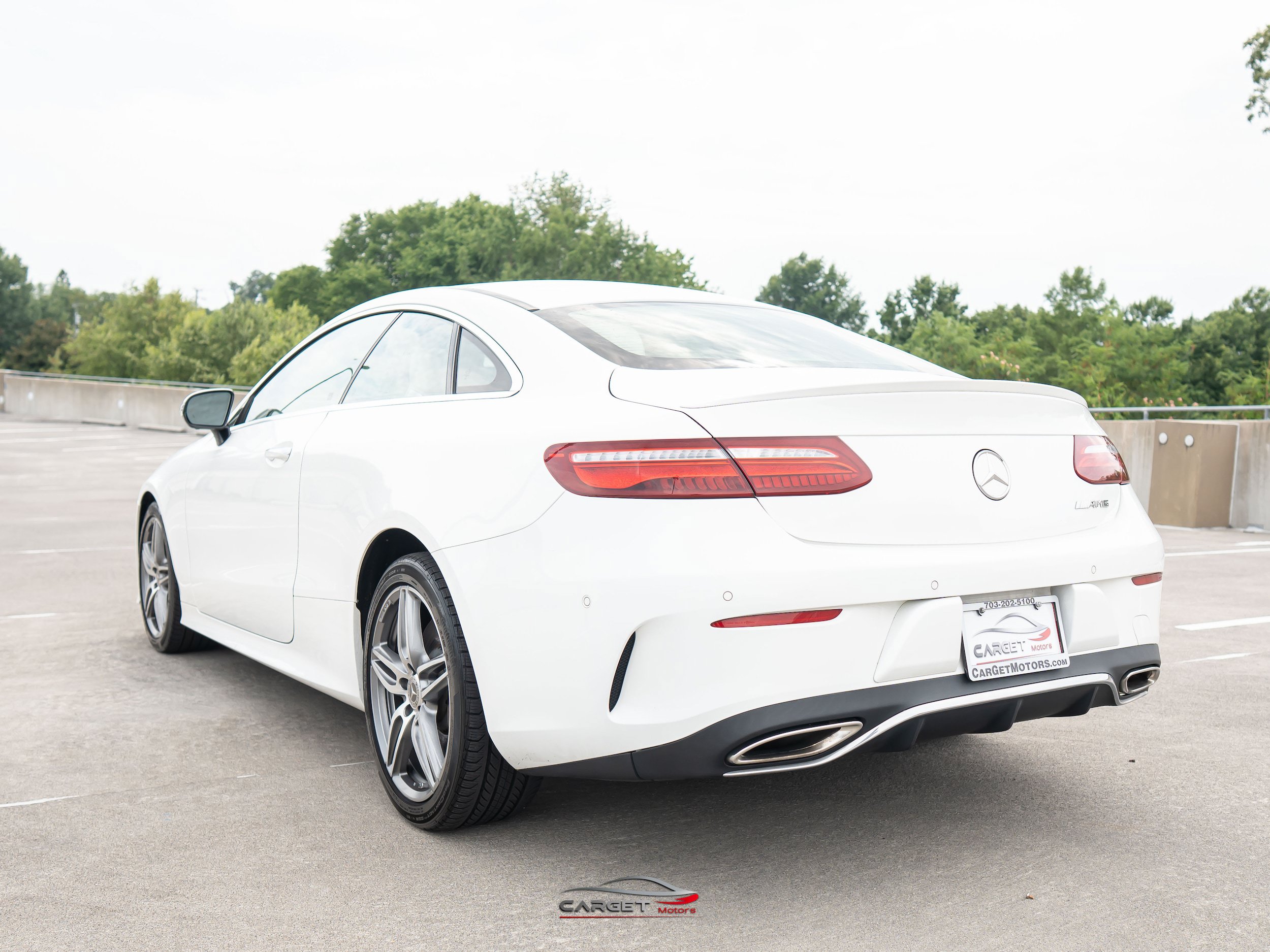 Used 2019 Mercedes-Benz E 450 4MATIC Coupe w/ AMG Line Package image 3