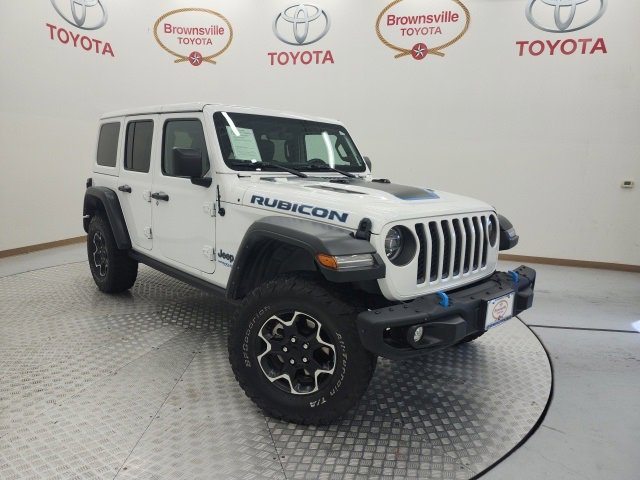Used 2022 Jeep Wrangler Unlimited Rubicon 4xe w/ Steel Bumper Group