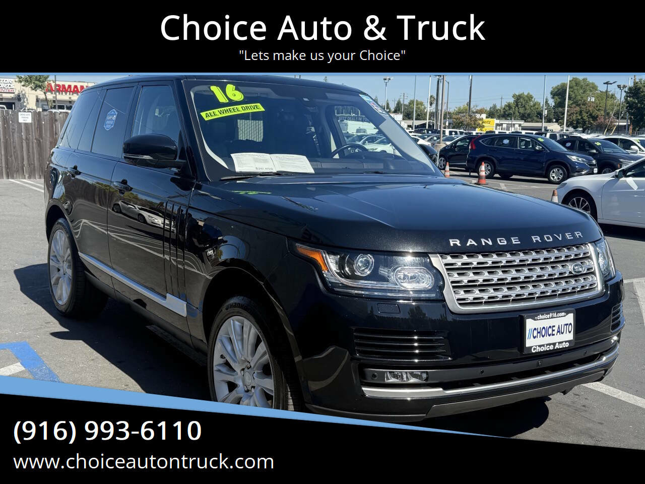 Used 2016 Land Rover Range Rover Supercharged