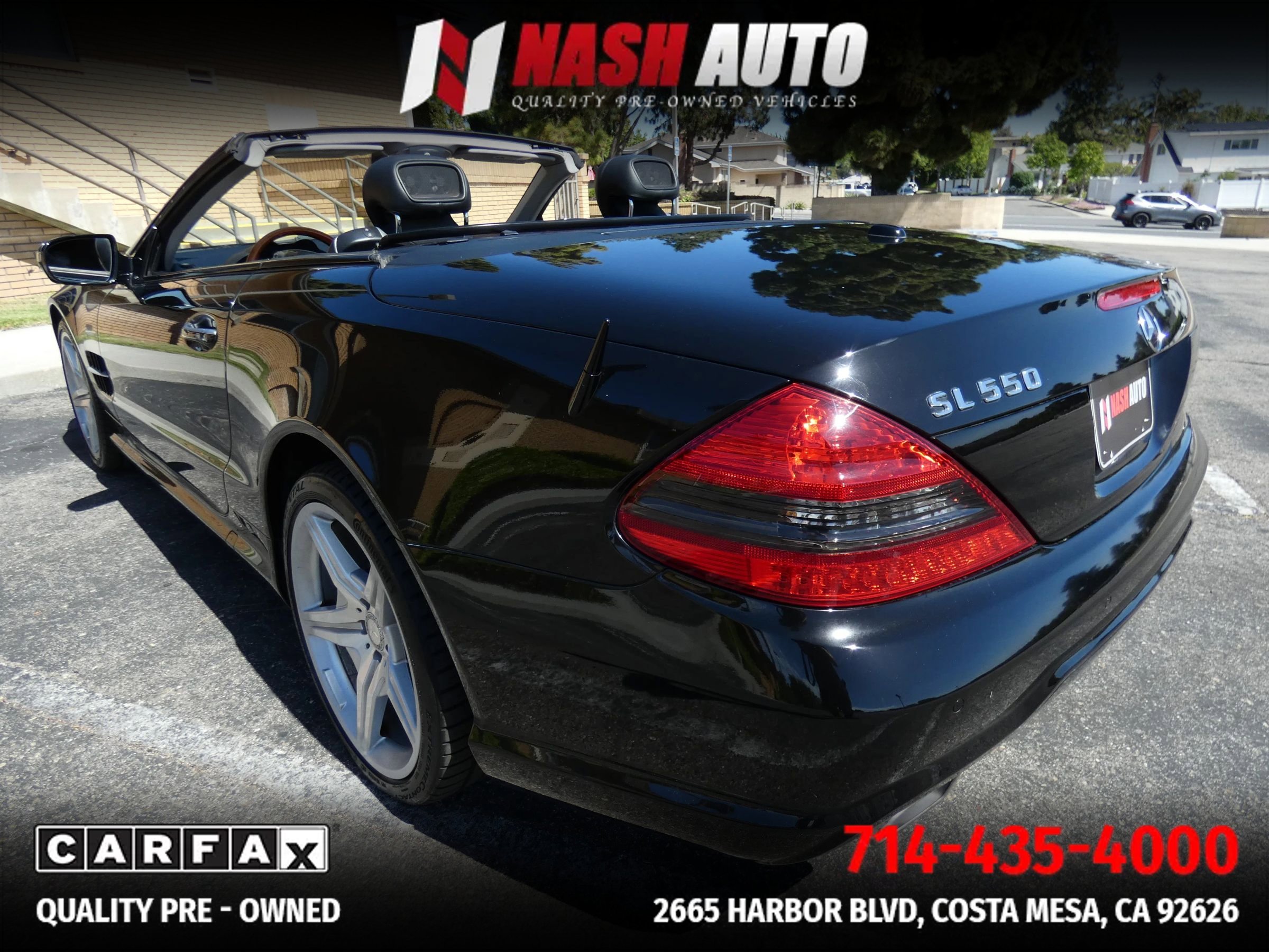 Used 2011 Mercedes-Benz SL 550 w/ Premium I Pkg image 9