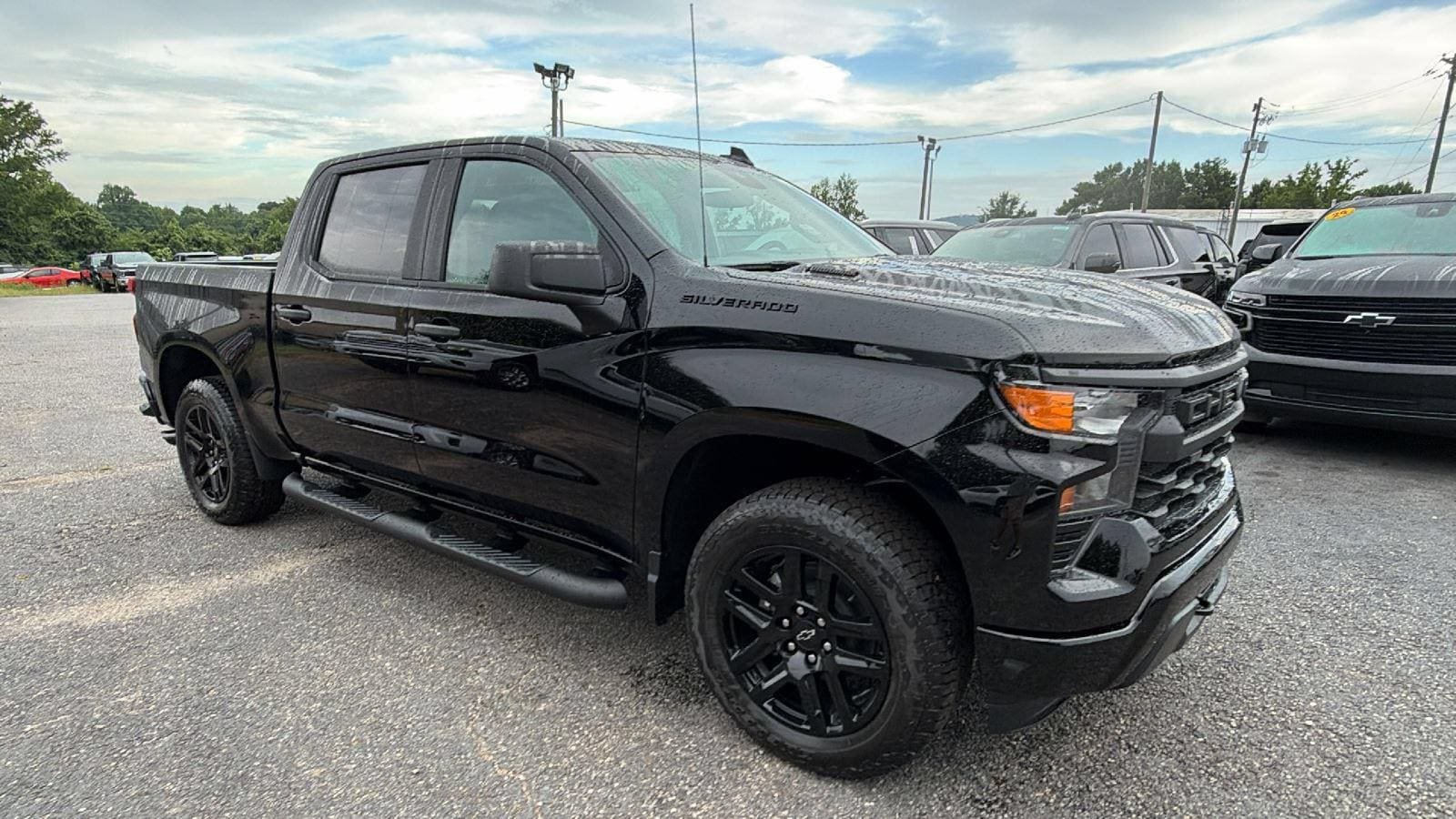 New 2026 Chevrolet Silverado 1500 Custom w/ Turbomax Blackout Package RWD image 6