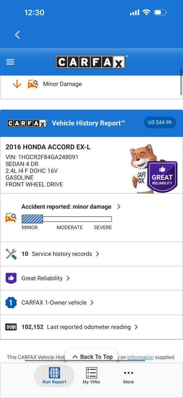 Used 2016 Honda Accord EX-L image 24