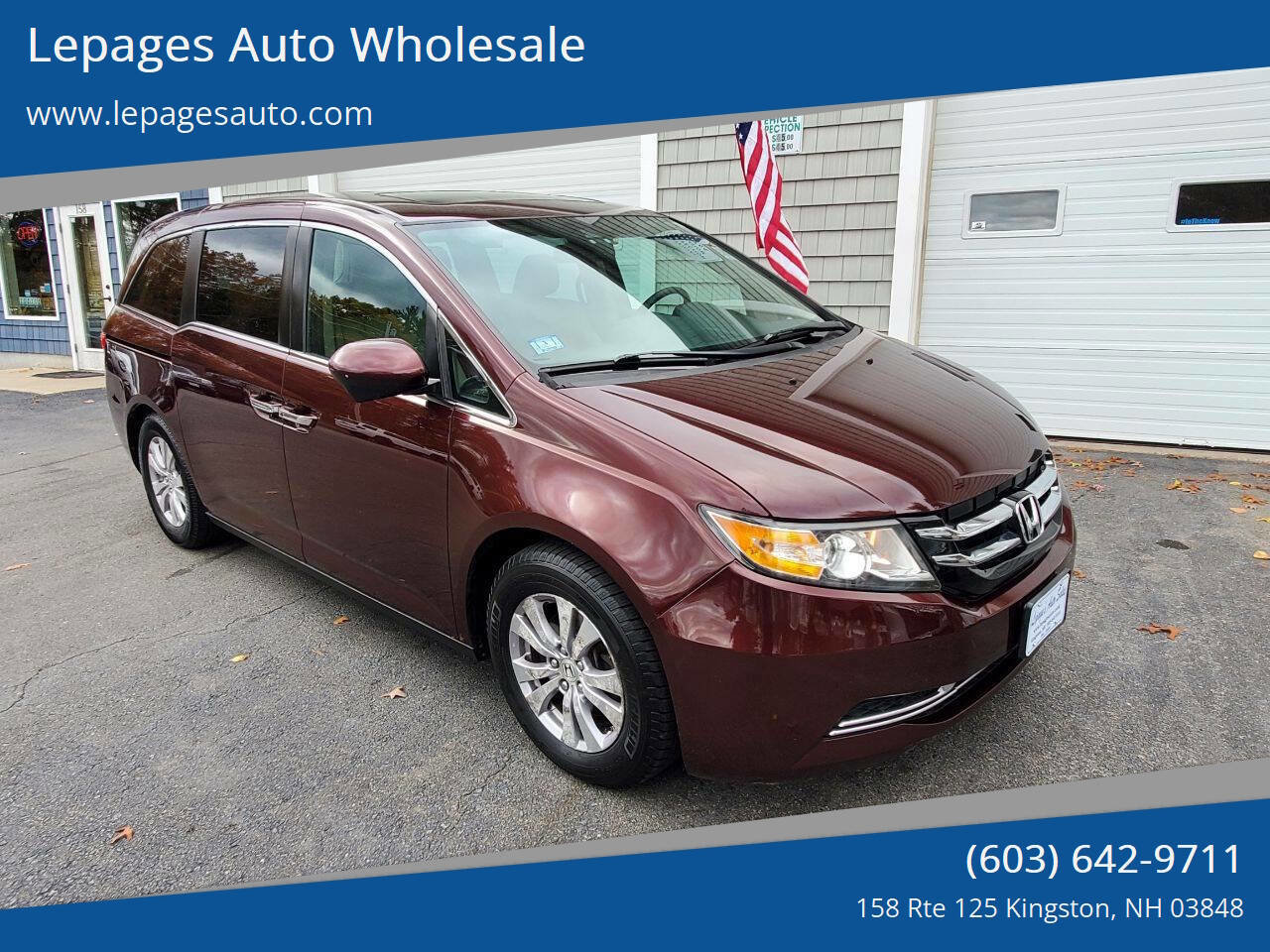 Used 2014 Honda Odyssey EX-L