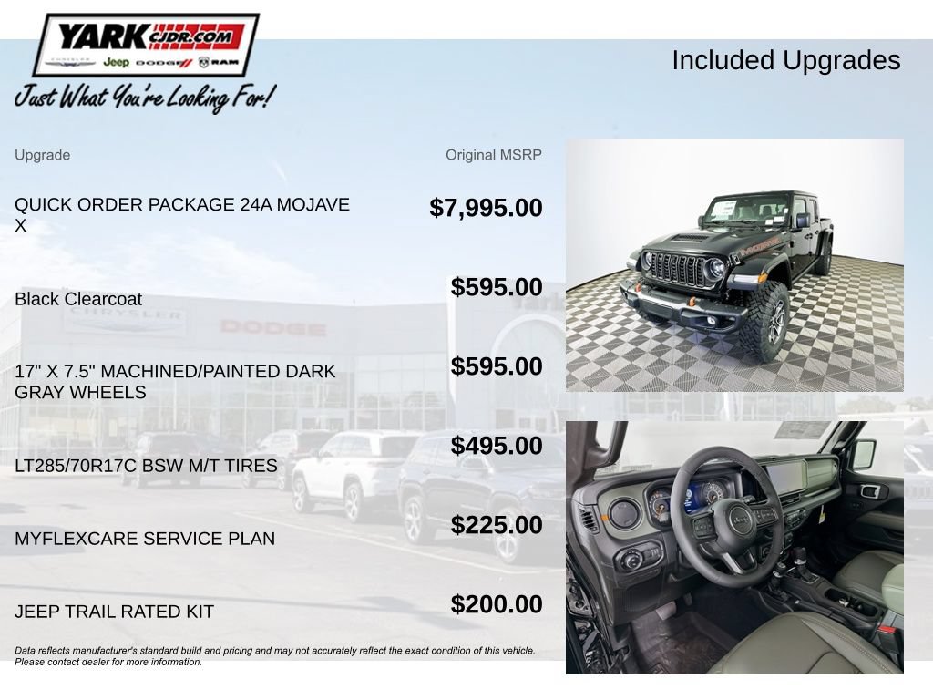New 2026 Jeep Gladiator Mojave AWD/4WD video 3