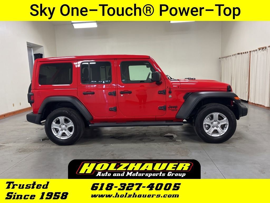 Used 2021 Jeep Wrangler Unlimited Sport w/ Sun And Sound Package image 1