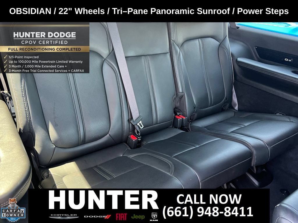 Certified 2024 Jeep Grand Wagoneer L Series II w/ Quick Order Packagew 28T AWD/4WD image 21