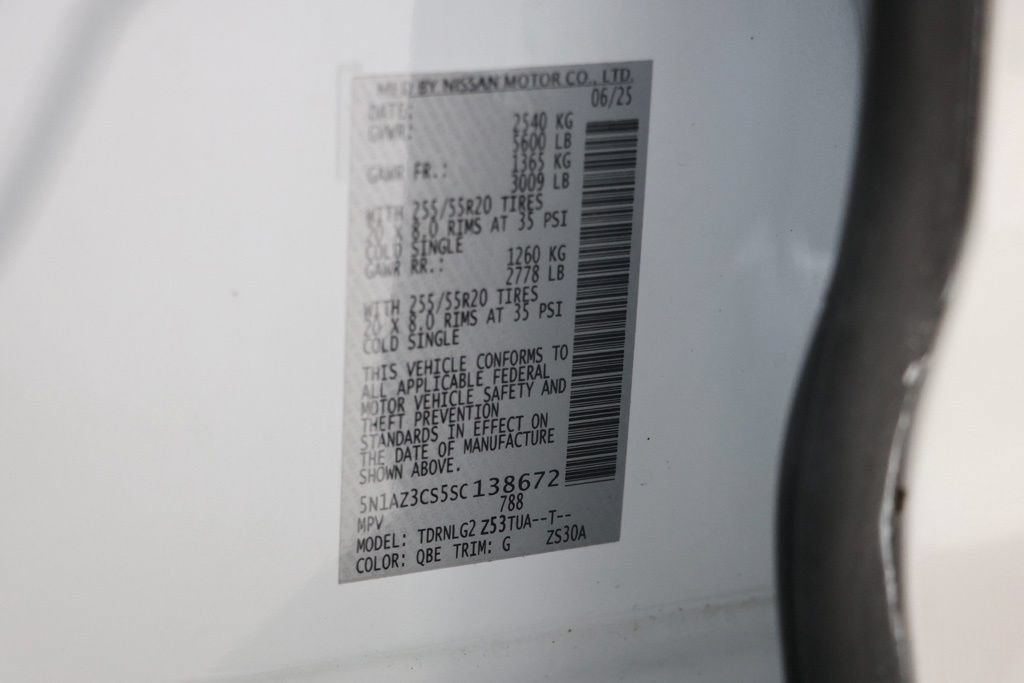 Used 2025 Nissan Murano SL w/ Cargo Package AWD/4WD image 37